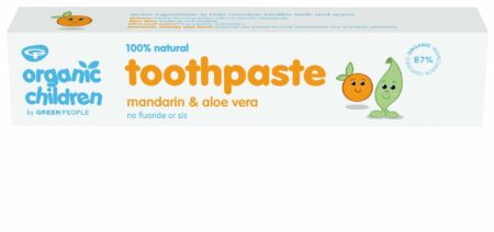 Mandarin & Aloe Vera Children's Toothpaste 50ml