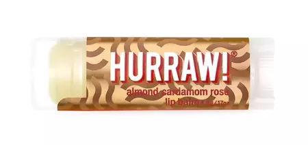 Hurraw Almond Cardamom Rose Lip Balm