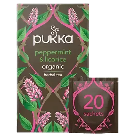 Pukka Peppermint Licorice 20 sachets png