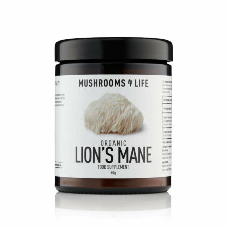 Lions mane mushroom powder