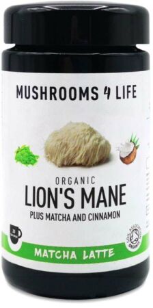 Mushrooms 4 life organic lion s mane matcha latte 110g 1130997751