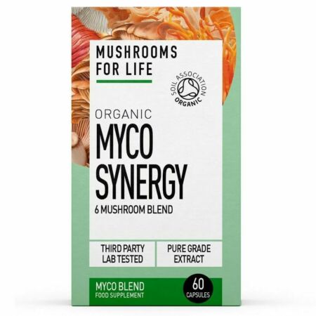Mushrooms for life organic myco synergy capsules 60