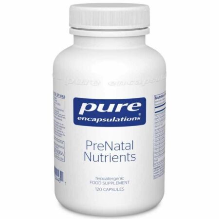 Pure encapsulations prenatal nutrients capsules 120