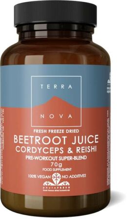 Terranova beetroot juice cordyceps and reishi 70gms 548523923