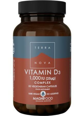 Terranova vitamin d3 1000iiu complex 50 1 400x