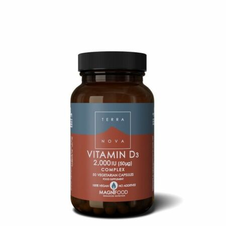 Terranova vitamin d3 2000iu complex vegicaps 50