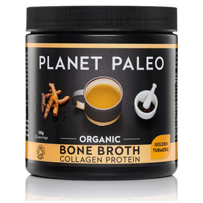 Organic Bone Broth Collagen Protein Golden Turmeric