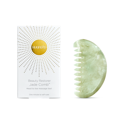 Hayou br jade comb and box straight w