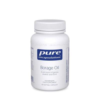 Pure encapsulations borage oil softgels 60