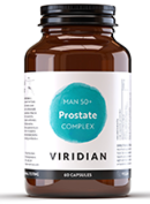 Viridian man 50 prostate complex 60 capsules