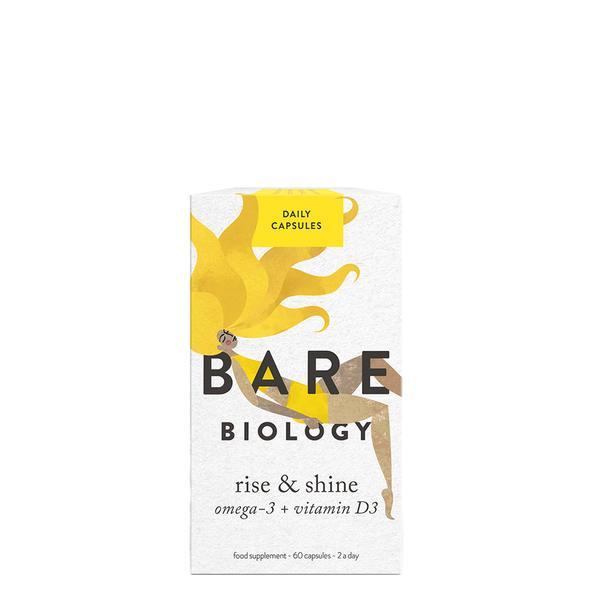 Bare biology rise and shine omega 3 2 grande