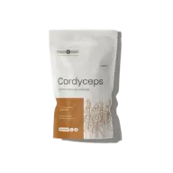 Cordyceps supplement pouch, 100g, organic, by MycoNutri.