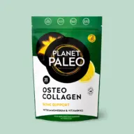 Planet Paleo Osteo Collagen, lemon flavour, 175g, bone support with magnesium and vitamin K2.