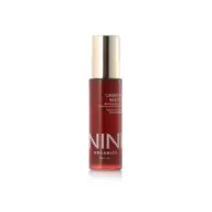 Crimson Beauty serum bottle with gold cap, 50ml, by Nini Organics.