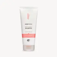 White tube of Green People protein-boost shampoo, quinoa and artichoke, 200ml.
