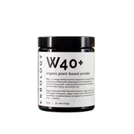 W40+ organic plant-based powder, 90g, 30 servings, by Erbology.