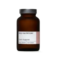 Brown bottle labelled "Wild Nutrition Endo Support".