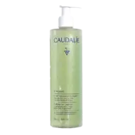 Caudalie Vinopure Purifying Gel Cleanser, 385 ml bottle with pump dispenser.