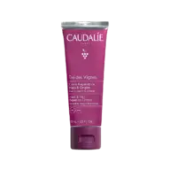 Caudalie Thé des Vignes Hand & Nail Repairing Cream, 75ml tube, vegan formula.