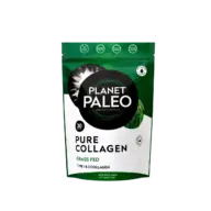 Planet Paleo Pure Collagen, grass-fed, 30 servings, type 1 & 3 collagen, 225g pouch.