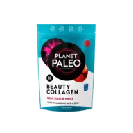 Planet Paleo Beauty Collagen pack for skin, hair, and nails with hyaluronic acid and zinc.
