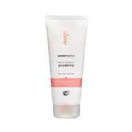 White tube of Green People protein-boost shampoo, quinoa and artichoke, for all hair types.