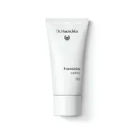 White tube of Dr. Hauschka Foundation, shade cashew 001.