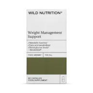 Wild Nutrition Weight Management Support, 90 capsules, food supplement.