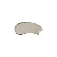 Grey skincare cream smear on white background.