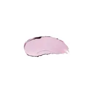 Light pink cream smear on white background.