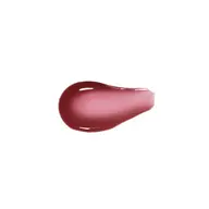 Dark pink liquid lipstick swatch on white background.