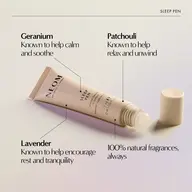 NEOM Sleep Pen with geranium, patchouli, and lavender. Promotes calm, relaxation, and tranquillity.