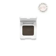 Brown eyeshadow in a white compact with "Rose-Marie's Favourite Pick" seal.