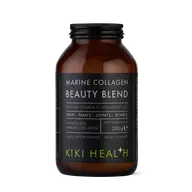 Kiki Health Marine Collagen Beauty Blend jar, 200g, for skin, nails, joints, and bones.