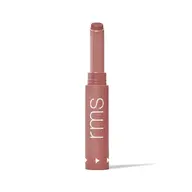 Brown lipstick tube with "rms" text on the side.