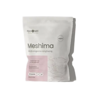 Meshima supplement bag, 60 capsules, organic, with beta-glucans.