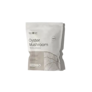 Oyster Mushroom supplement pack, 60 capsules, organic, by MycoNutri.