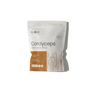 Cordyceps supplement pack, 60 capsules, organic, by MycoNutri.