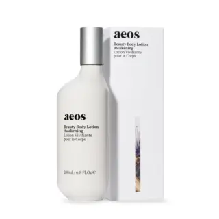 Aeos Beauty Body Lotion Awakening, 200ml bottle with box.