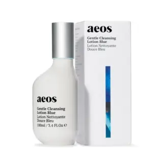 Aeos Gentle Cleansing Lotion Blue, 100ml bottle with box.