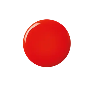 Glossy red circle on a black background.