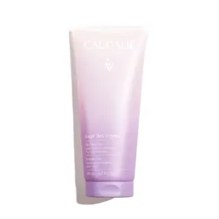 Caudalie Ange des Vignes shower gel, 200ml, purple gradient tube.