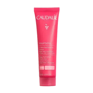 Red tube of Caudalie VinoHydra moisturiser, 60ml, for dry skin.