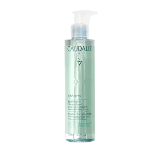 Caudalie Vinoclean Micellar Cleansing Water, 200ml bottle with pump dispenser.