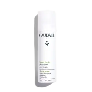 Caudalie Grape Water spray bottle, 75ml, for sensitive skin.