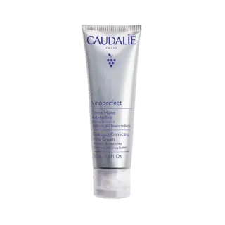 Caudalie Vinoperfect Dark Spot Correcting Hand Cream, 50ml tube.