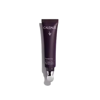 Caudalie Premier Cru Eye Cream tube with applicator.