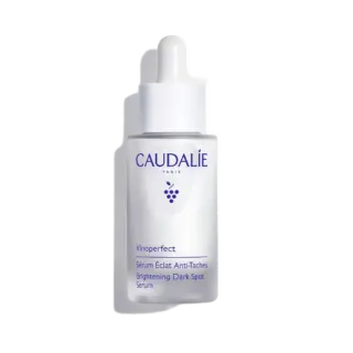 Caudalie Vinoperfect Brightening Dark Spot Serum bottle with dropper.