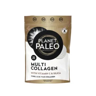 Planet Paleo Multi Collagen with Vitamin C and Silica, 25 servings, 225g pouch.