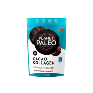 Planet Paleo Cacao Collagen, Chocolate Heaven, 265g pouch.